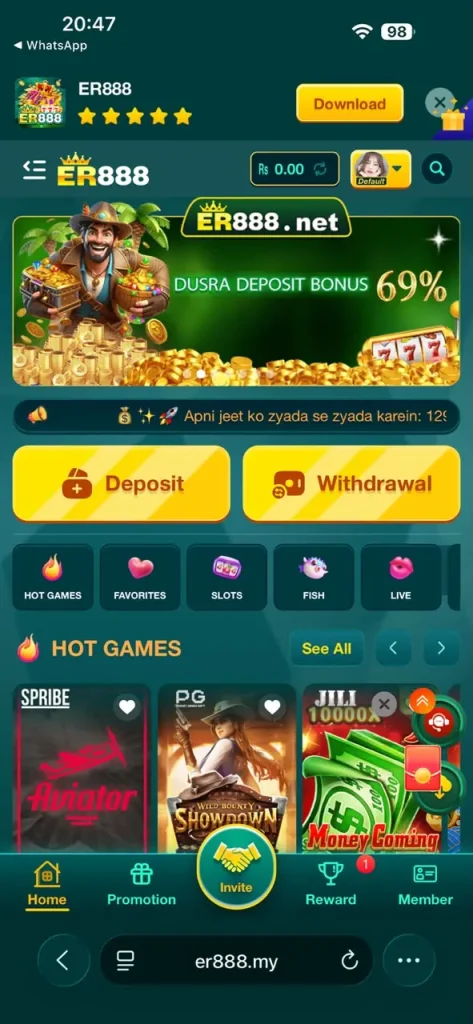 er888 game banner image
